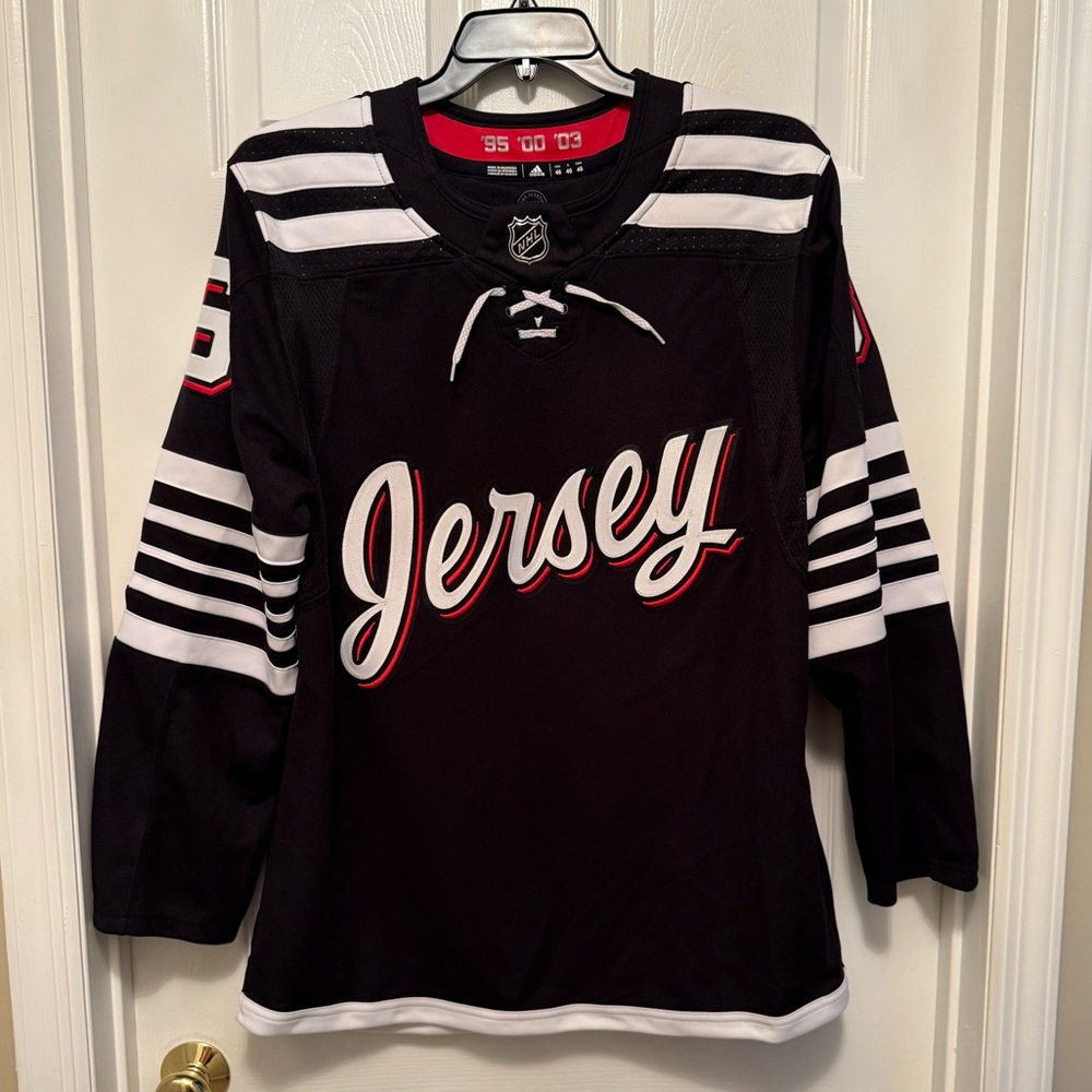 Adidas Hughes NJ Devils Jersey - Picture 2 of 12